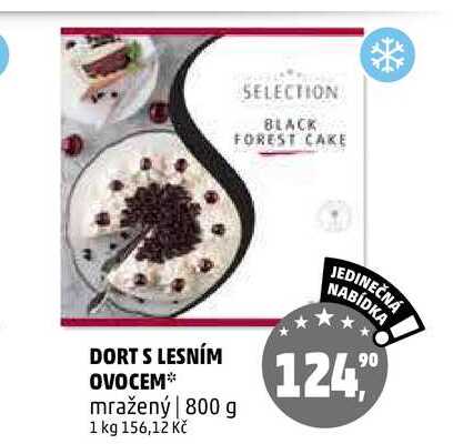 DORT S LESNÍM OVOCEM, 800 g