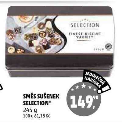 SMĚS SUŠENEK SELECTION, 245 g