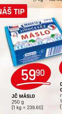 JČ MÁSLO 250 g