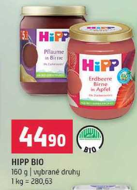 Hipp bio vybrané druhy 160g
