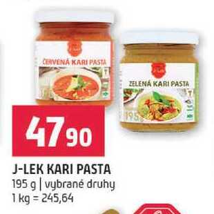 J-lek kari pasta 195g