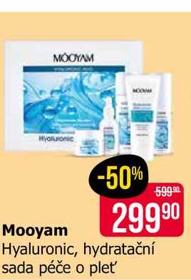 Mooya Hyaluronic, hydratační sada péče o plet'