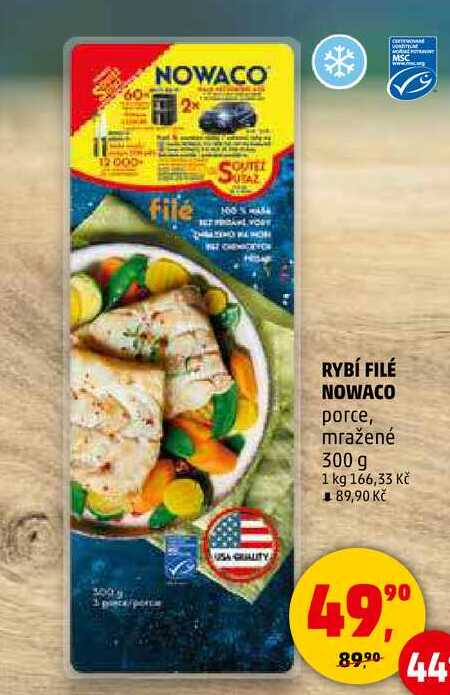 RYBÍ FILÉ NOWACO, 300 g 