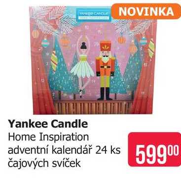 Yankee Candle Home Inspiration adventní kalendář 24 ks čajových svíček