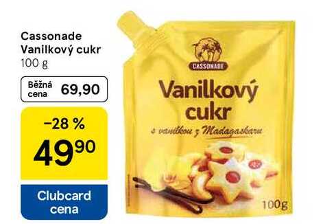 Cassonade Vanilkový cukr, 100 g