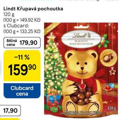 Lindt Křupavá pochoutka, 120 g