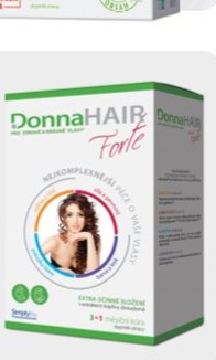 DonnaHAIR FORTE 4měsíční kúra 90+ 30 tobolek zdarma