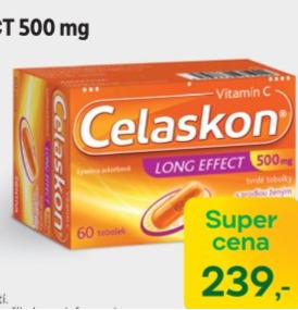 C CELASKON® LONG EFFECT 500 mg 60 tobolek