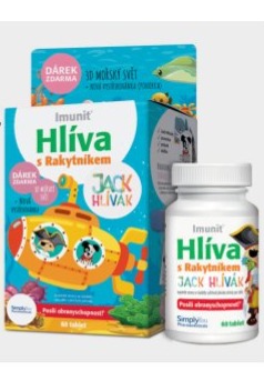 HLÍVA JACK HLÍVÁK PRO DĚTI 60 tobolek + 3D mořský svět