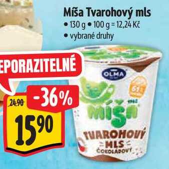 Míša Tvarohový mls, 130 g