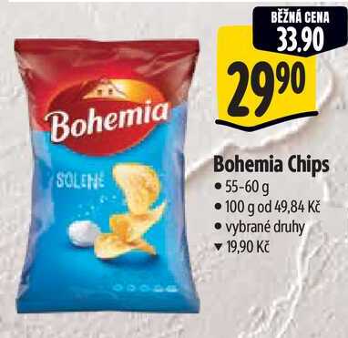 Bohemia Chips, 55-60 g