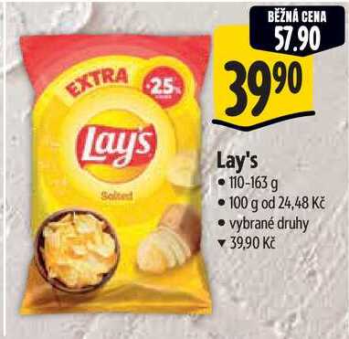 Lay's, 110-163 g 
