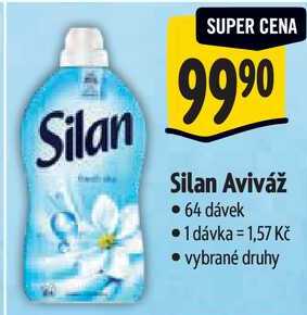 Silan Aviváž, 64 dávek