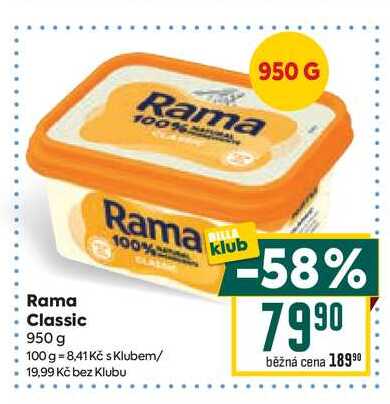 Rama Classic 950 g