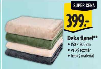 Deka flanel**
