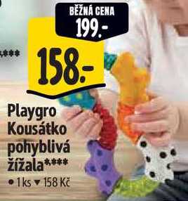 Playgro Kousátko pohyblivá žížala***