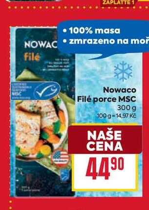 Nowaco Filé porce MSC 300 g