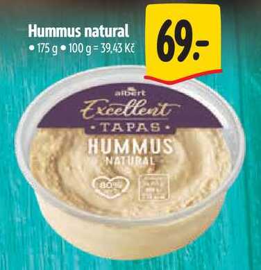 Hummus natural, 175 g