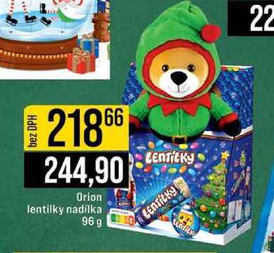 Orion lentilky nadílka 96 g