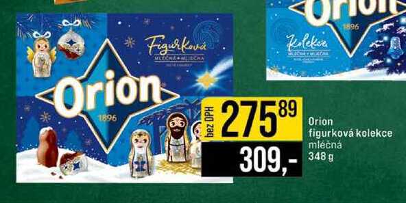 Orion figurková kolekce mléčná 348 g