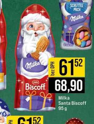 Milka Santa Biscoff 95 g 