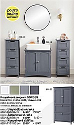 Koupelnový program GORDES - Koupelnová skříňka