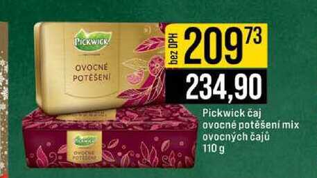 Pickwick čaj ovocné potěšení mix ovocných čajů 110 g 