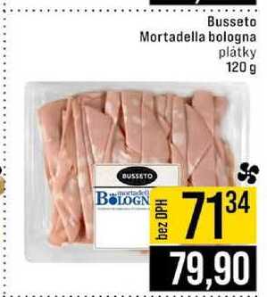 Busseto Mortadella bologna plátky 120 g
