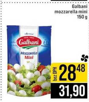 Galbani mozzarella mini 150 g