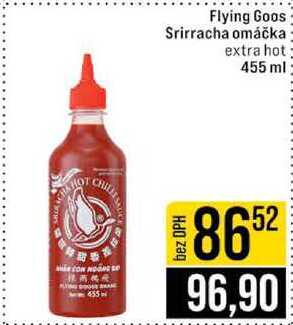 Flying Goos Sriracha omáčka extra hot 455 ml