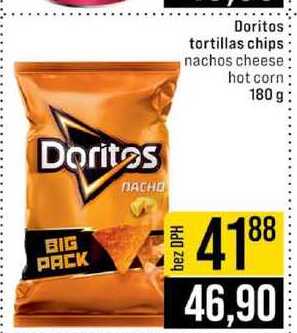 Doritos tortillas chips 180 g