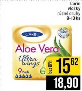 Carin vložky 9 - 10 ks