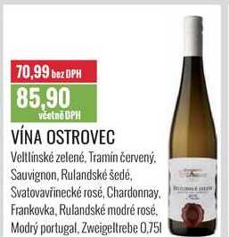 VÍNA OSTROVEC 0,75l