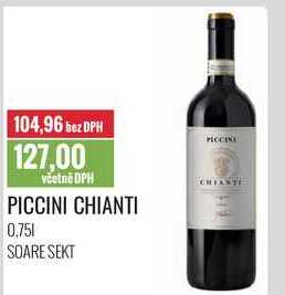 PICCINI CHIANTI 0,75l