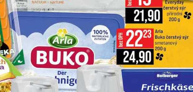 Arla Buko čerstvý sýr smetanový 200 g