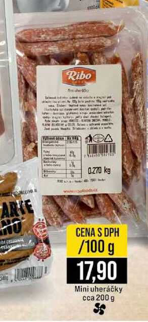Ribo Mini uheráčky 100 g 