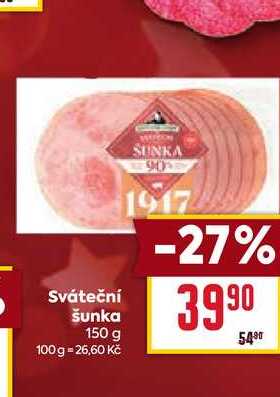 Sváteční šunka 150 g