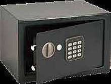 TREZOR S ELEKTRONICKÝM ČÍSELNÝM ZÁMKEM TMAVĚ ŠEDÝ