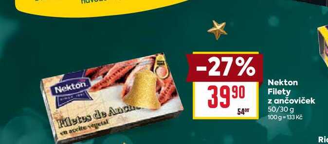 Nekton Filety z ančoviček 50/30 g