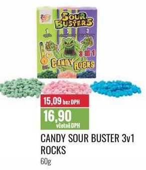 CANDY SOUR BUSTER 3v1 ROCKS 60g