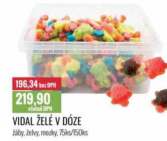 VIDAL ŽELÉ V DÓZE 75ks/150ks