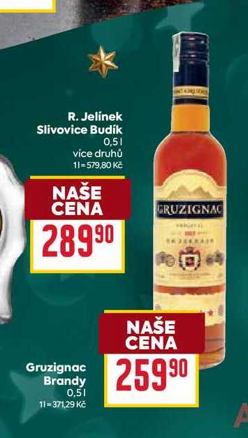 Gruzignac Brandy 0,5l