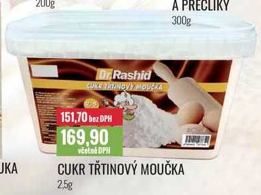 CUKR TŘTINOVÝ MOUČKA 2,5g