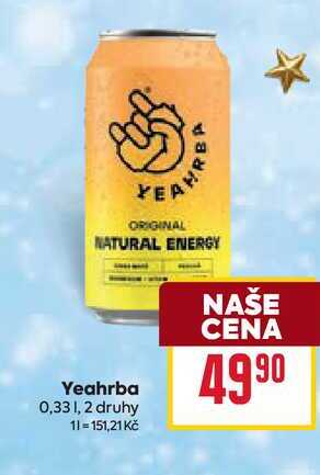 Yeahrba 0,33l