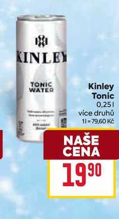 Kinley Tonic 0,25l