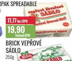 BRICK VEPŘOVÉ SÁDLO 250g