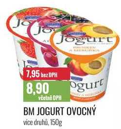 BM JOGURT OVOCNÝ 150g 