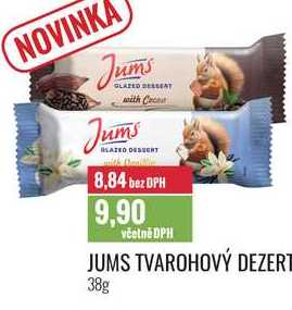 JUMS TVAROHOVÝ DEZERT 38g 