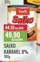 SALKO KARAMEL 8% 397g