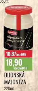 DIJONSKÁ MAJONÉZA 220ml 